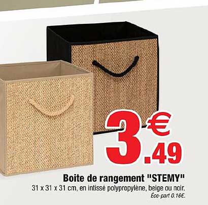 Boite de rangement "STEMY"