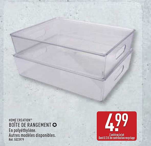 BOÎTE DE RANGEMENT