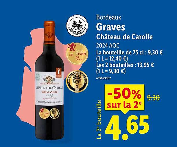 Bordeaux Graves Château de Carolle