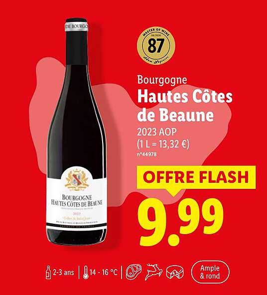 Bourgogne Hautes Côtes de Beaune 2023 AOP