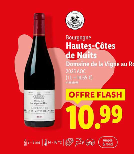 Bourgogne Hautes-Côtes de Nuits Domaine de la Vigne au Roi 2025 AOC