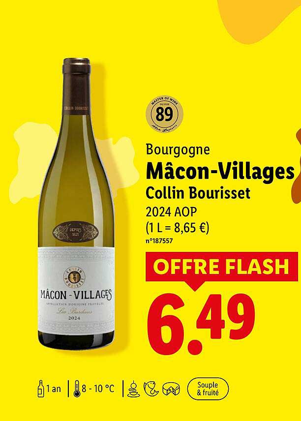 Bourgogne Mâcon-Villages Collin Bourisset 2024 AOP
