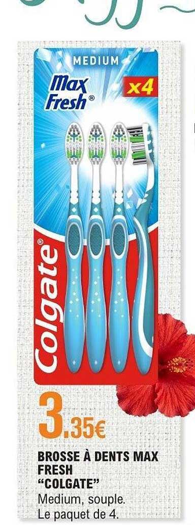 BROSSE À DENTS MAX FRESH “COLGATE”