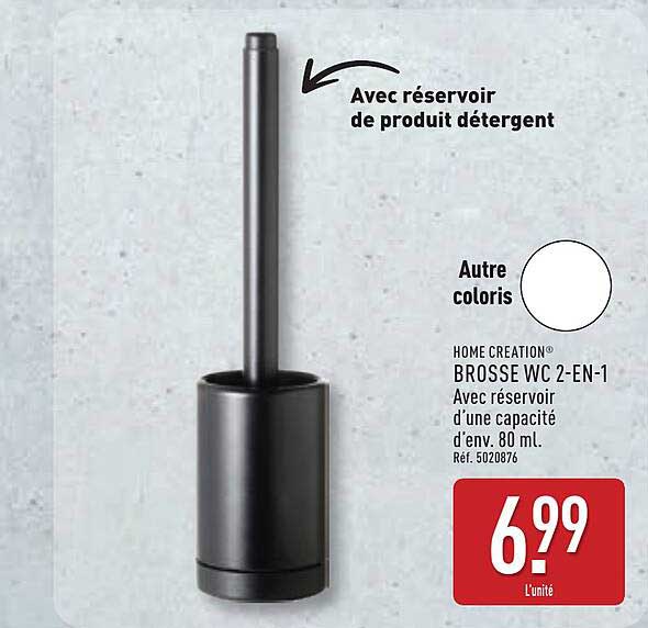 BROSSE WC 2-EN-1