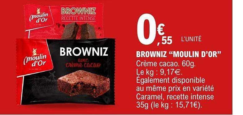 BROWNIZ “MOULIN D’OR”