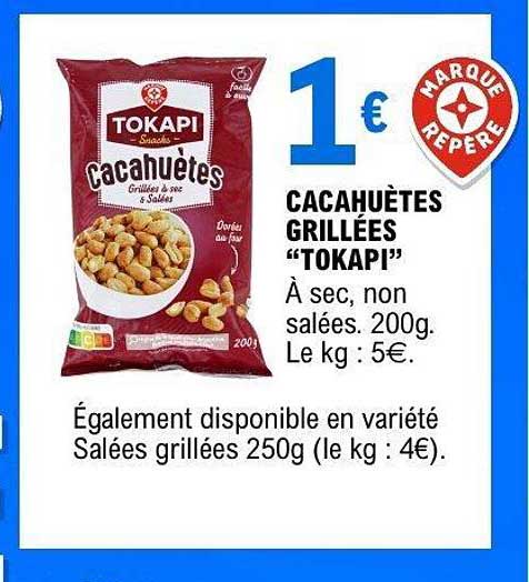CACAHUÈTES GRILLÉES “TOKAPI”