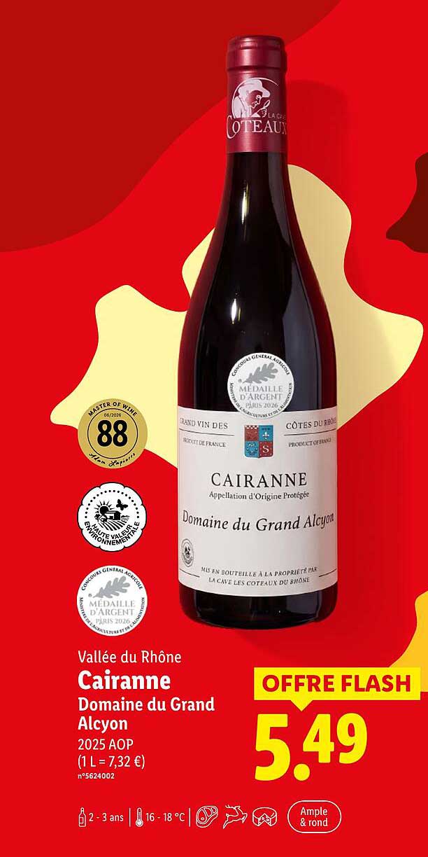 Cairanne Domaine du Grand Alcyon 2025 AOP