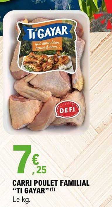 CARRI POULET FAMILIAL “TI GAYAR”