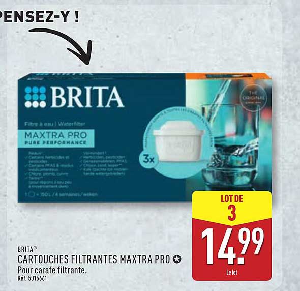 CARTOUCHES FILTRANTES MAXTRA PRO