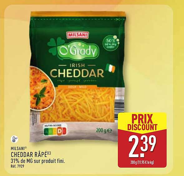 CHEDDAR RÂPÉ(C)