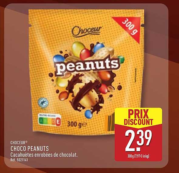 CHOCEUR CHOCO PEANUTS