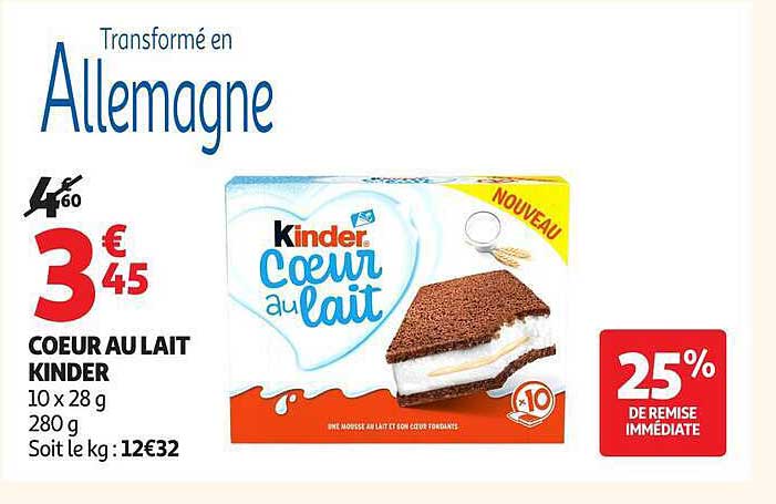 COEUR AU LAIT KINDER