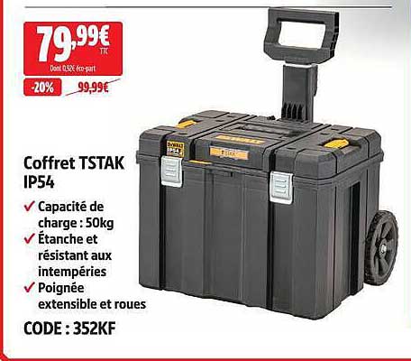 Coffret TSTAK IP54