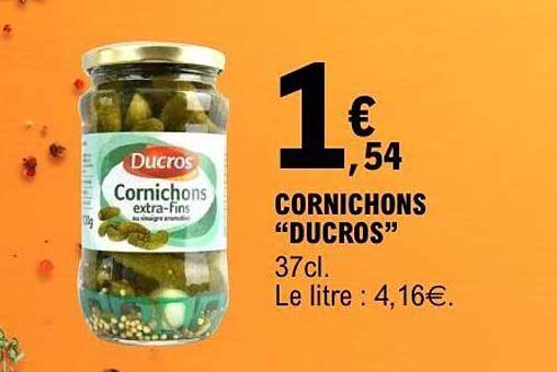 Cornichons "Ducros"