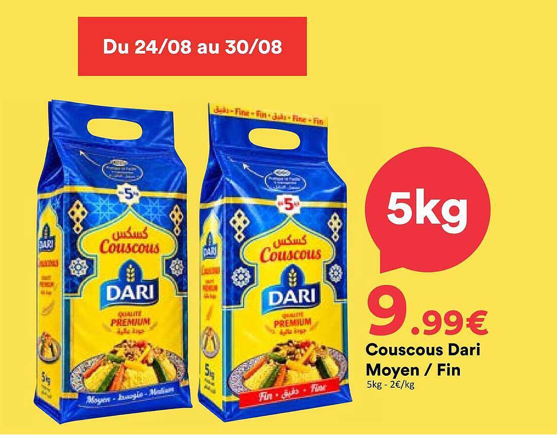 Couscous Dari Moyen / Fin