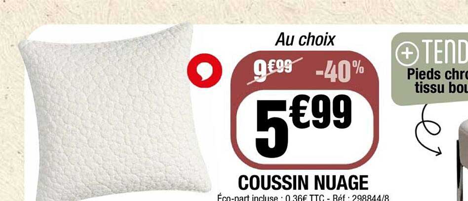 COUSSIN NUAGE