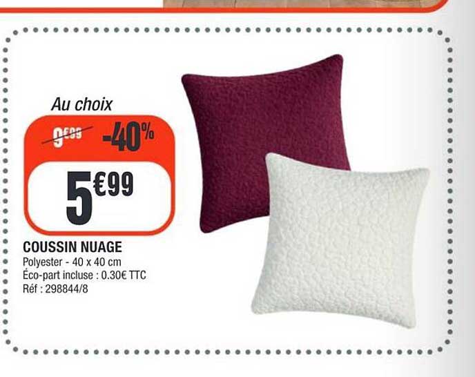 COUSSIN NUAGE