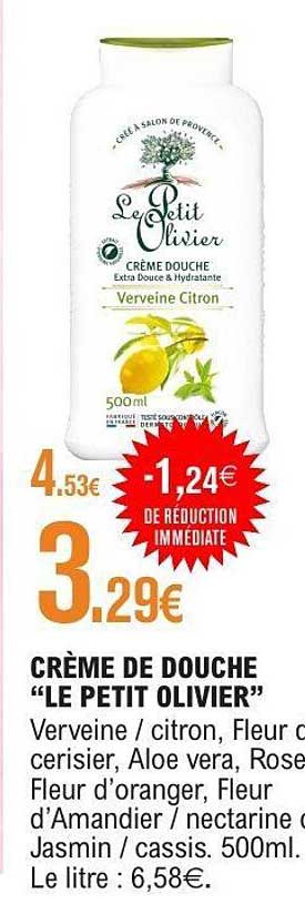 CRÈME DE DOUCHE “LE PETIT OLIVIER”