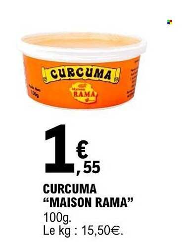 CURCUMA “MAISON RAMA”