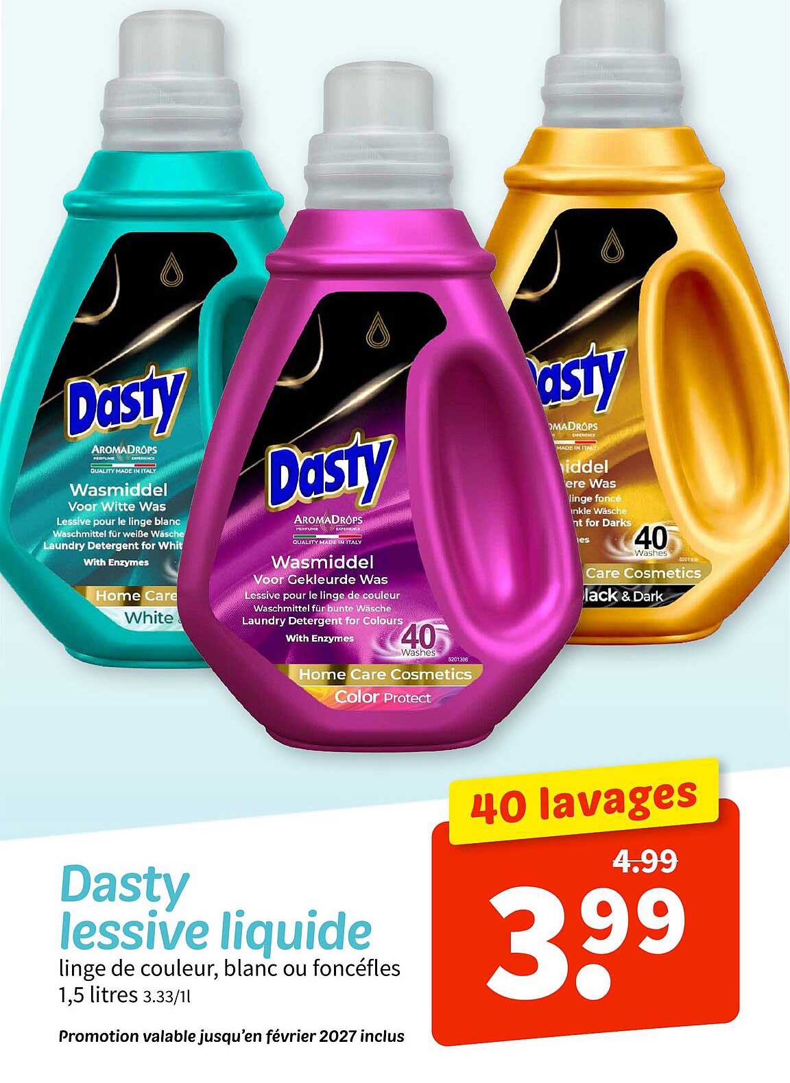 Dasty lessive liquide