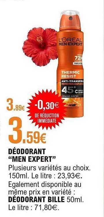DÉODORANT “MEN EXPERT”