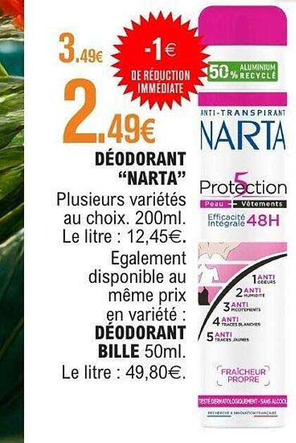DÉODORANT "NARTA"