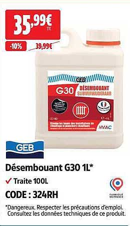 Désembouant G30 1L*