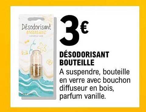 DÉSODORISANT BOUTEILLE