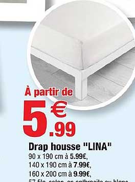Drap housse "LINA"