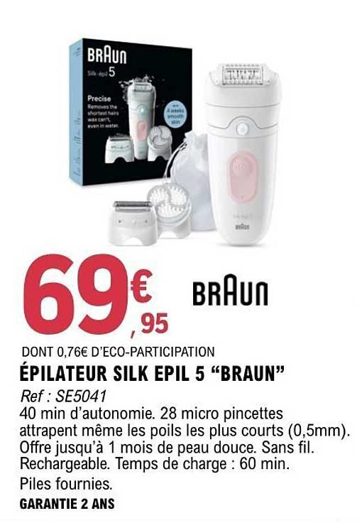 ÉPILATEUR SILK EPIL 5 “BRAUN”