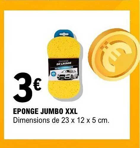EPONGE JUMBO XXL