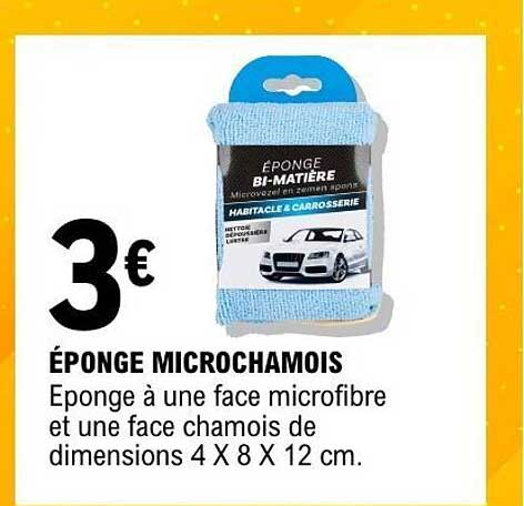 ÉPONGE MICROCHAMOIS