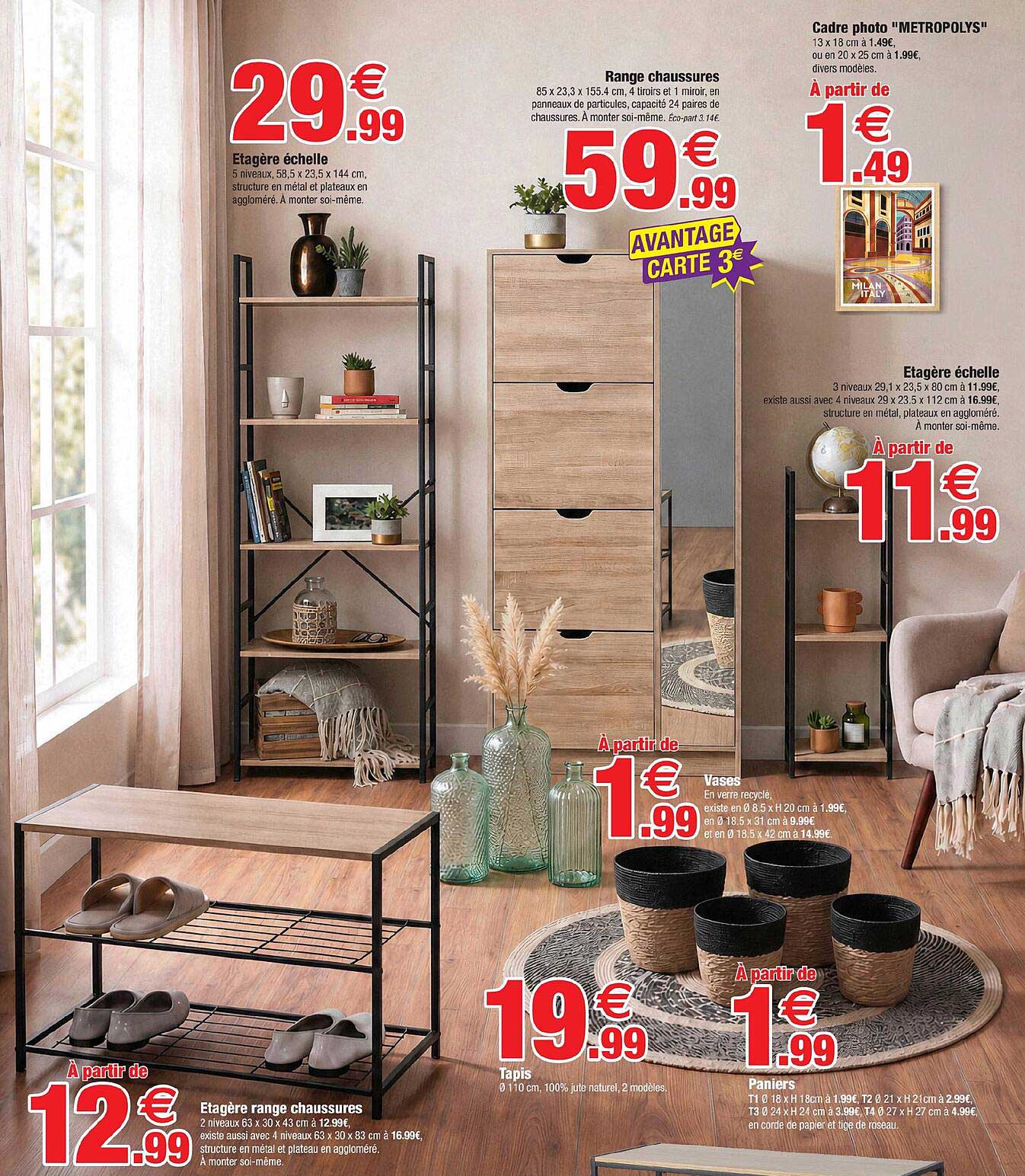 Etagère échelle