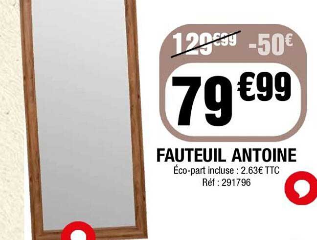 FAUTEUIL ANTOINE