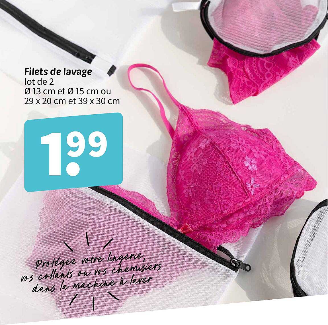Filets de lavage