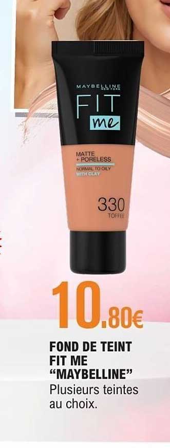 FOND DE TEINT FIT ME “MAYBELLINE”