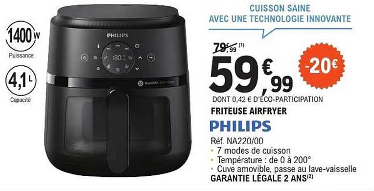 FRITEUSE AIRFRYER PHILIPS