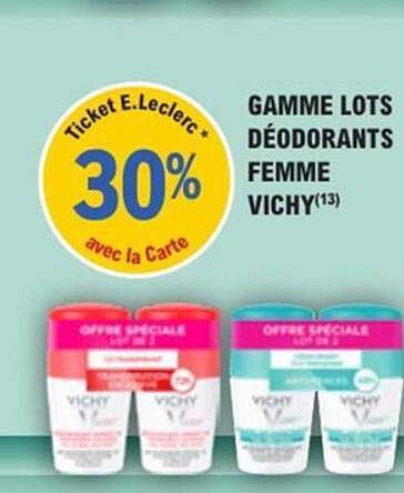 GAMME LOTS DÉODORANTS FEMME VICHY(13)