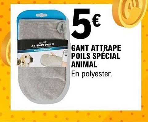GANT ATTRAPE POILS SPÉCIAL ANIMAL