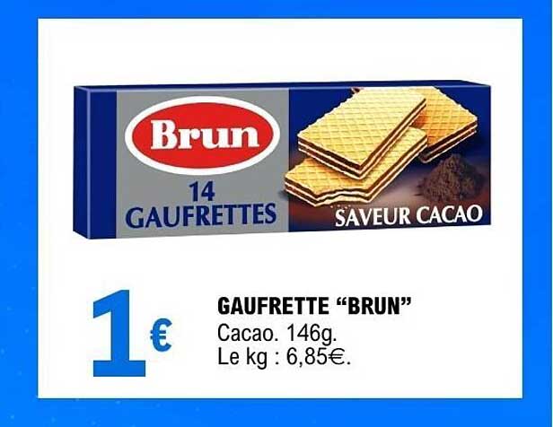 GAUFRETTE “BRUN”