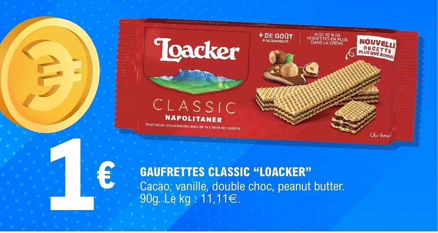 GAUFRETTES CLASSIC “LOACKER”