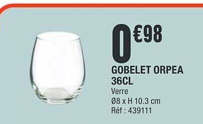 GOBELET ORPEA 36CL
