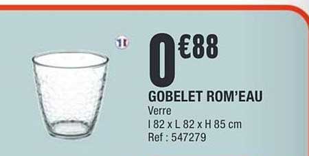 GOBELET ROM’EAU