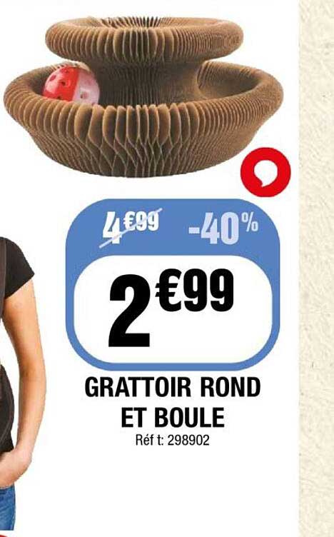 GRATTOIR ROND ET BOULE