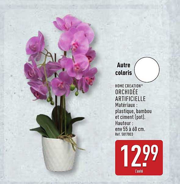 HOME CREATION® ORCHIDÉE ARTIFICIELLE