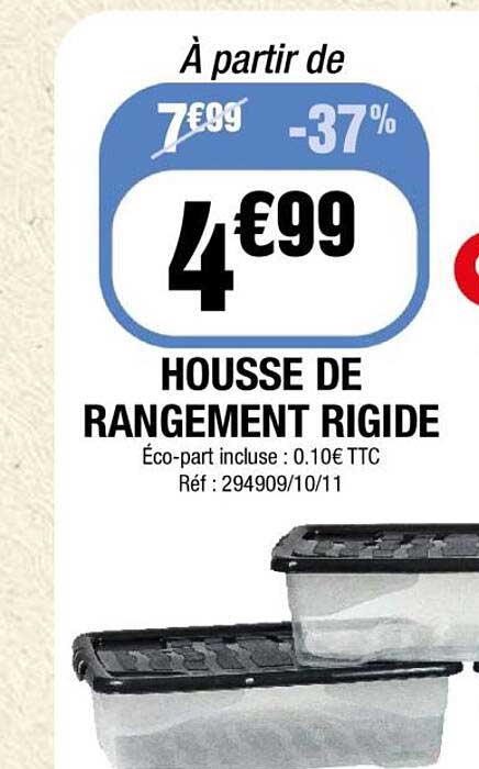 HOUSSE DE RANGEMENT RIGIDE