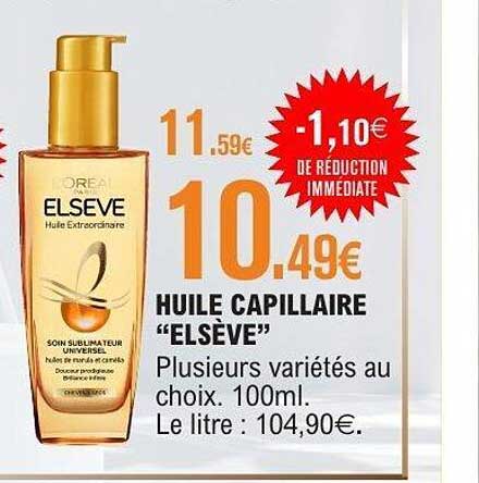 HUILE CAPILLAIRE “ELSÈVE”