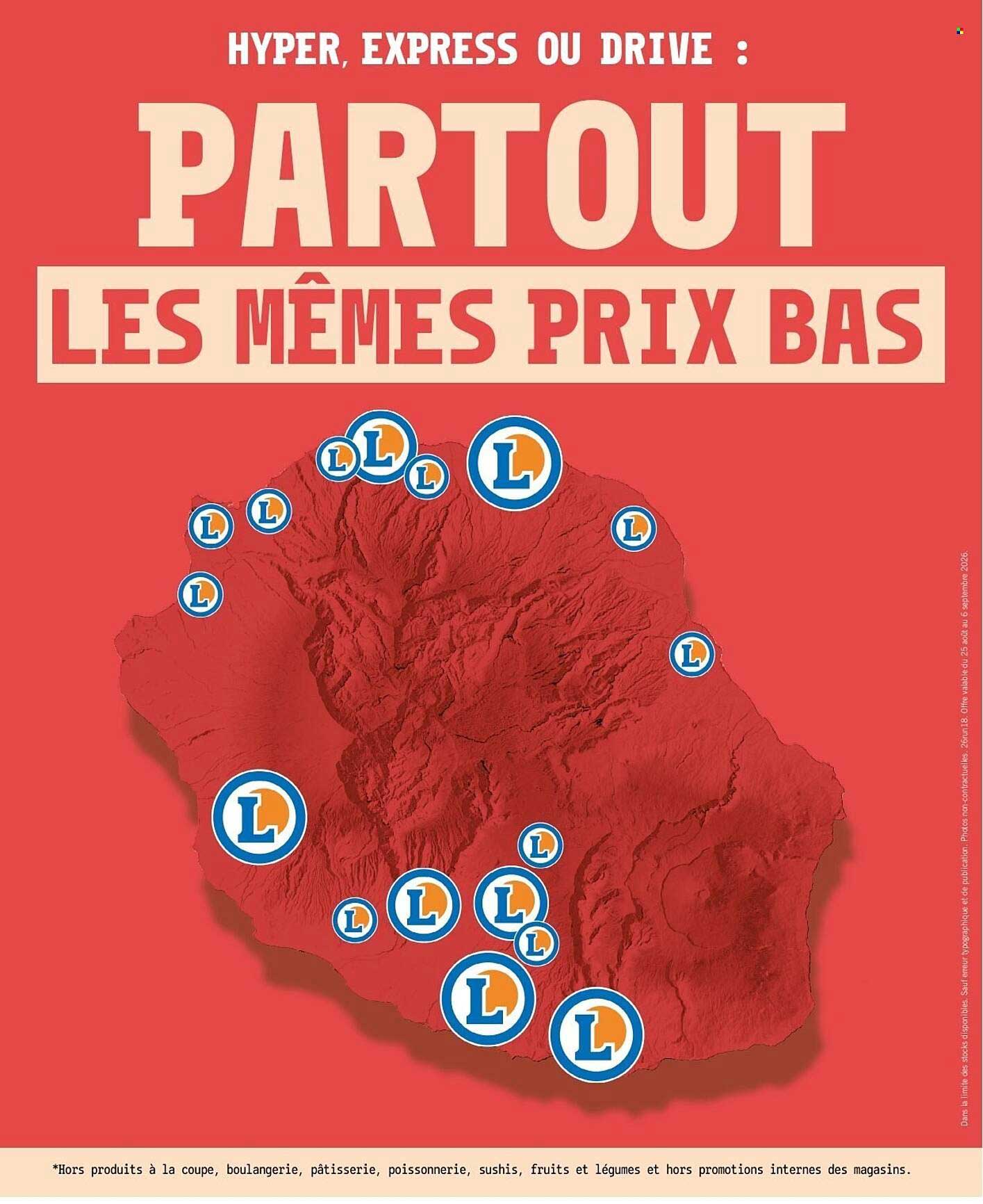 HYPER, EXPRESS OU DRIVE : PARTOUT LES MÊMES PRIX BAS