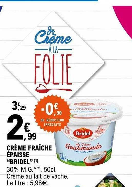 Je crème à la folie
