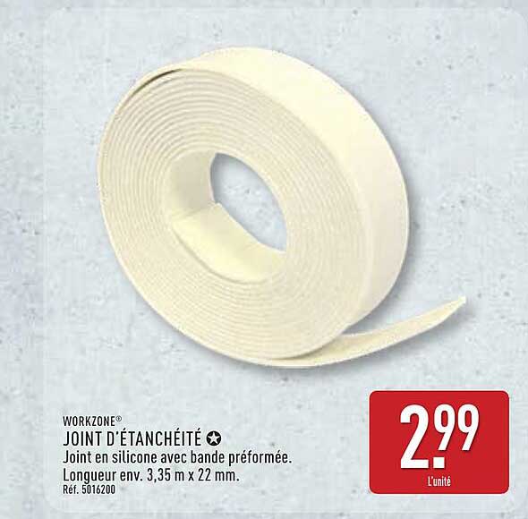 JOINT D’ÉTANCHÉITÉ
